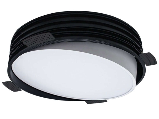 Σποτ Χωνευτό VK/04348/W/W/55 Φ48,6x8,8cm Led 3100Lm 40W 3000K White VKLed Στρόγγυλο