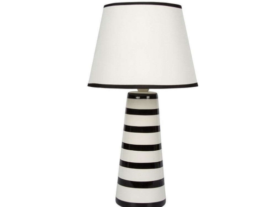 Φωτιστικό Επιτραπέζιο VK/1302s/D 10x34cm 1xE14 35W Black-White VKLed