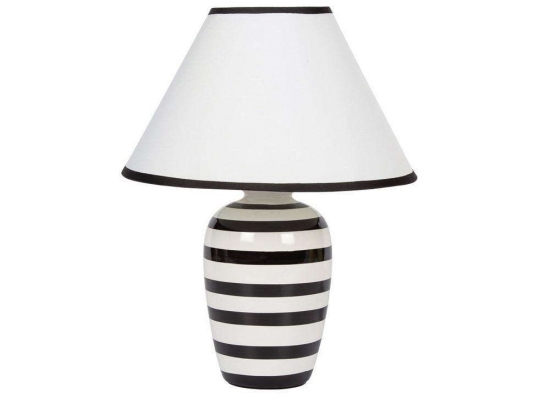 Φωτιστικό Επιτραπέζιο VK/1305/D 1xE14 35W 10x31cm Black-White VKLed