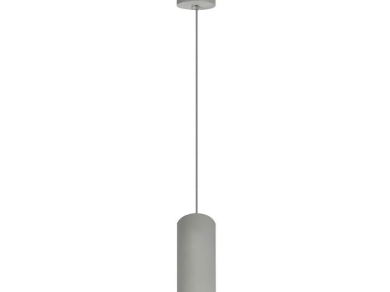 Φωτιστικό Οροφής VK/04352/PE/D/G/18/865/17 Φ8x17cm 18,7W LED Dimmable 6500K 18° Grey VKLed