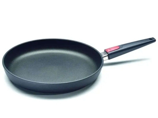 Τηγάνι Αντικολλητικό Titanium Nowo 1532IL 32cm Black Woll 32cm Αλουμίνιο