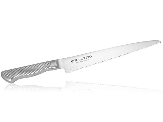 Μαχαίρι Ψωμιού Pro F-629 21,5cm Chrome Tojiro Ανοξείδωτο Ατσάλι