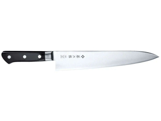 Μαχαίρι Chef Classic F-810 27cm Black-Chrome Tojiro Ανοξείδωτο Ατσάλι