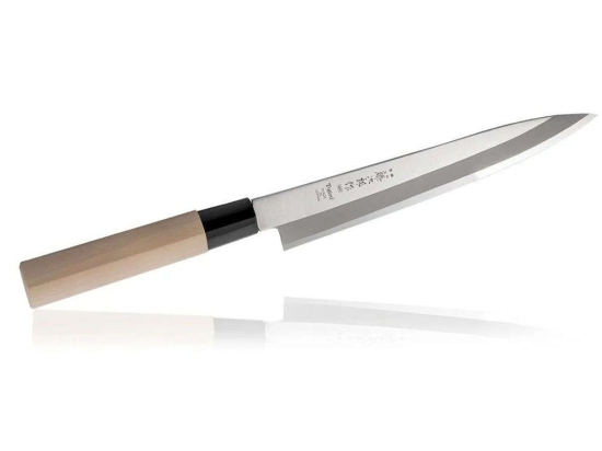 Μαχαίρι Φιλεταρίσματος Japanese MV F-1056 21cm Natural-Chrome Tojiro Ατσάλι,Ξύλο