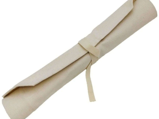 Θήκη Μαχαιριών 5 Θέσεων F-359 54,5x44cm Beige Tojiro 100% Βαμβάκι