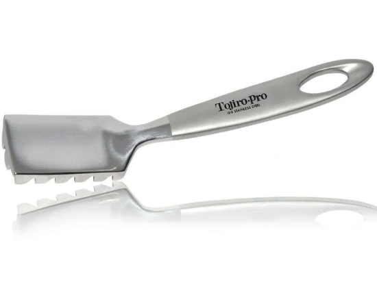Απολεπιστής Ψαριού F-640 17,5x3,5x6cm Inox Tojiro Ανοξείδωτο Ατσάλι
