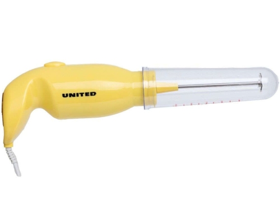 Φραπιέρα Χειρός HM 7141 4,5x4,5x23cm 15W Yellow United