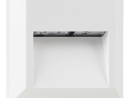 Φωτιστικό Τοίχου-Απλίκα Led White 125x125x27mm VK/02022/W/W VKLed