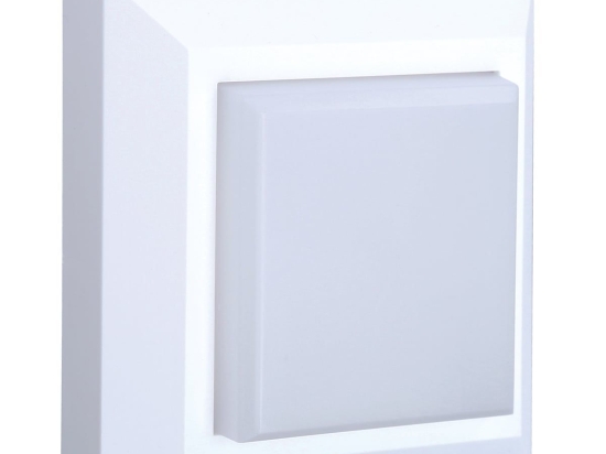 Φωτιστικό Τοίχου-Απλίκα Led White 125x125x27mm VK/02025/W/W VKLed