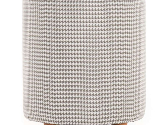 Σκαμπό Begon 825BLC1269 40x40x40cm White-Black