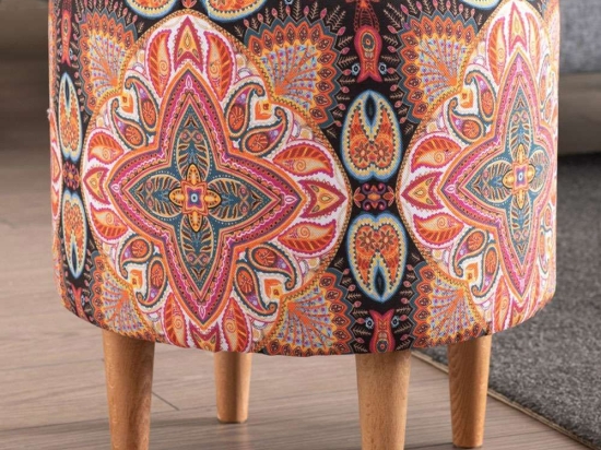 Σκαμπό Liza 825BLC2521 40x40x42cm Multi