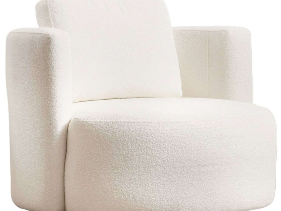 Πολυθρόνα Asos 560ARE1869 105x100x71cm Cream