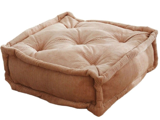 Πουφ - Μαξιλάρα Biskuvi 383EVN1155 55x55x16cm Camel