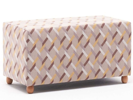 Σκαμπό Perla 825BLC1605 80x40x40cm Multi