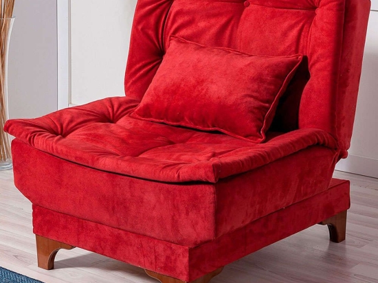 Πολυθρόνα - Κρεβάτι 867UNQ1029 75x85x90cm Claret Red