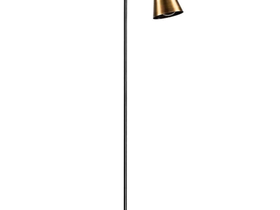 Φωτιστικό Δαπέδου 584TTM1518 30x22x120cm E27 40W Black-Gold Opviq