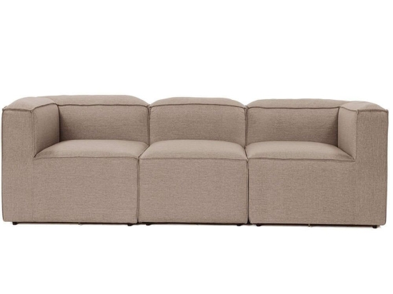 Καναπές Τριθέσιος Fora 560ARE2158 296x66cm Brown