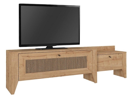 Έπιπλο Tηλεόρασης Madura 212800 180x30x50cm Sapphire Μελαμίνη