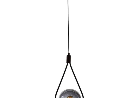 Φωτιστικό Οροφής Shemesh 0189384 20x20x85cm 1xE27 60W Black Megapap Μέταλλο