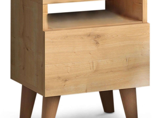 Κομοδίνο Luce 0117767 40x30x47,6cm Oak