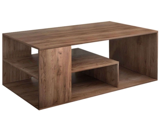 Τραπεζάκι Σαλονιού Gerardo 0233234 110x60x42cm Walnut