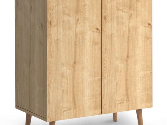 Παπουτσοθήκη Luce 0117678 70x35x85cm Oak Μελαμίνη