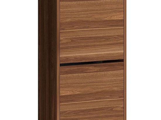 Παπουτσοθήκη Port 0117730 48x31x92cm Walnut Μελαμίνη