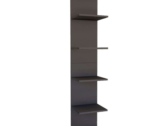Βιβλιοθήκη - Ραφιέρα Ogden 0212550 34,5x30x180cm Anthracite