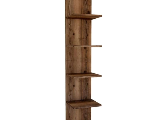 Βιβλιοθήκη - Ραφιέρα Ogden 0212551 34,5x30x180cm Walnut