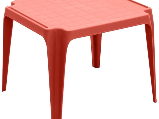 Τραπεζάκι Παιδικό Bambini 0053257 Στοιβαζόμενο 56x52x44cm Πολυπροπυλένιο Red Progarden