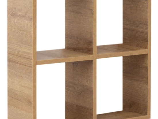 Βιβλιοθήκη Cube 0187645 60x23x60cm Oak