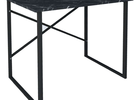 Γραφείο Εργασίας Rilke 0212562 90x60x75cm Marble Effect Black