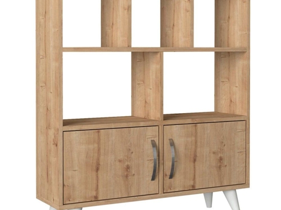 Βιβλιοθήκη Donati Donati 0228151 90x22x105cm Oak