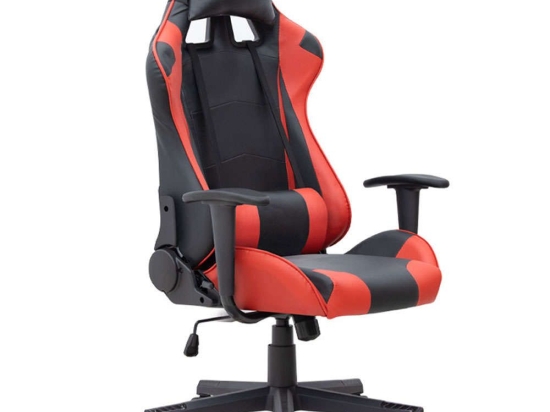 Καρέκλα Γραφείου Alonso 0223120 67x70x125/135cm Black-Red