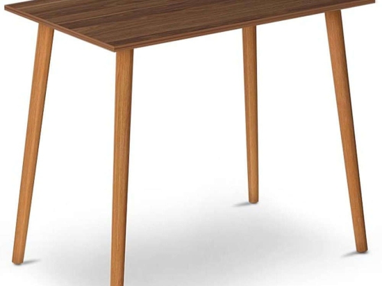 Τραπέζι Fiona 0117727 90x55x75cm Walnut Ξύλο,Μελαμίνη