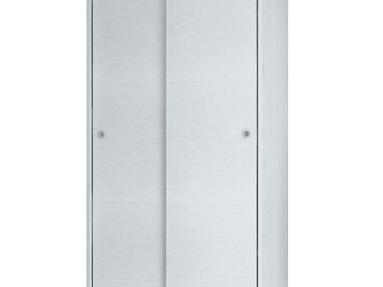 Ντουλάπα Δίφυλλη Misra 0229771 94x52x182cm White Δίφυλλη