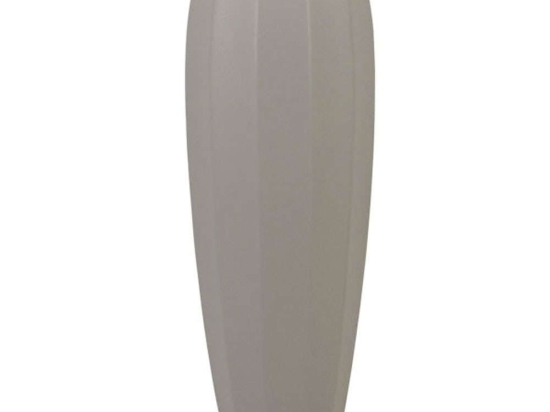 Βάζο Μπόμπα 15-00-22506-45 Φ15x48cm Light Grey Marhome Κεραμικό
