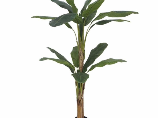 Τεχνητό Δέντρο Σε Γλάστρα Μπανανιά 04-00-18812 190cm Green Marhome Συνθετικό Υλικό