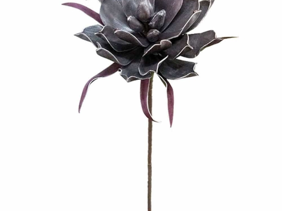 Τεχνητό Λουλούδι Μανόλια 00-00-6061-7 75cm Purple Marhome Foam