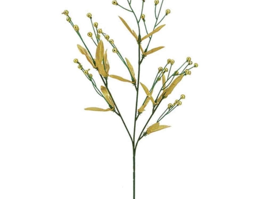 Λουλούδι - Κλαδί 99-00-8341 47cm Yellow-Green Marhome