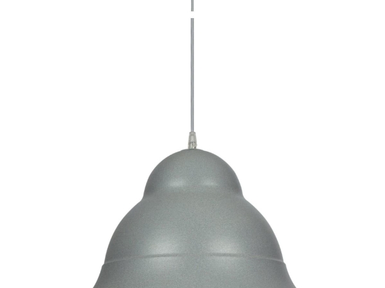 Φωτιστικό Οροφής Grey Φ40x28.5cm VK/04058/G VKLed Μέταλλο