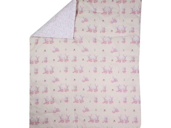 Κουβερλί Βρεφικό Bunny Ladies Multi Nef-Nef 110x140cm Πολυέστερ