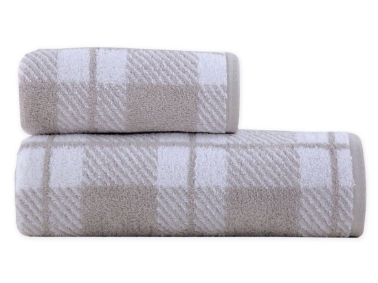 Πετσέτα Square Grey Nef-Nef Σώματος 70x140cm 100% Βαμβάκι