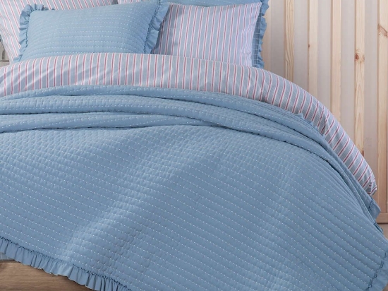 Κουβερλί Testa Blue Nef-Nef Υπέρδιπλo 230x240cm Πολυέστερ