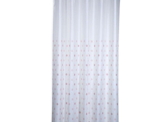 Κουρτίνα Μπάνιου Pedro Pink Nef-Nef 180Πx180Υ 180x180cm Πολυέστερ