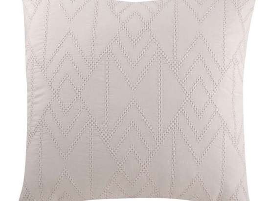 Μαξιλάρι Διακοσμητικό (Με Γέμιση) Excite Beige Nef-Nef 50Χ50 50x50cm Βαμβάκι-Πολυέστερ
