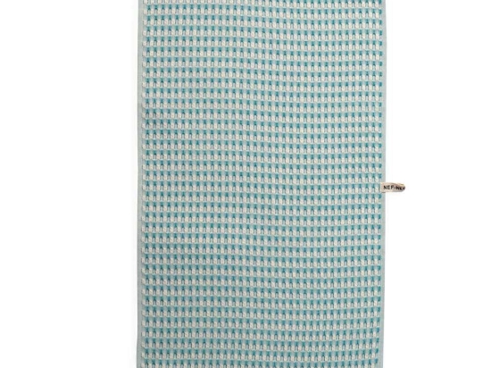 Ποτηρόπανο Πικέ Walter Aqua Nef-Nef 45x68cm 100% Βαμβάκι