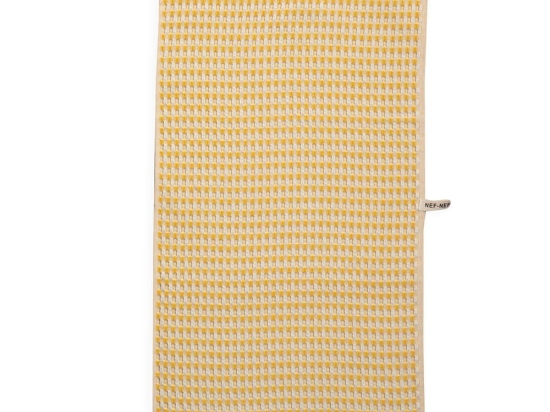 Ποτηρόπανο Πικέ Walter Yellow Nef-Nef 45x68cm 100% Βαμβάκι