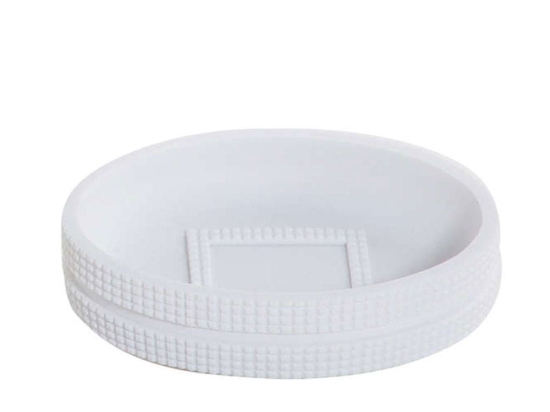 Σαπουνοθήκη Manis White Nef-Nef 40x40cm Πολυρεσίνη