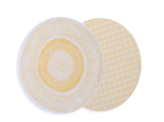 Σουπλά Confident Yellow Nef-Nef 38x38cm 100% Βαμβάκι